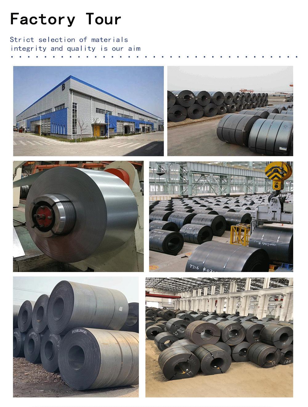 Cold Rolled Factories S235jr Carbon Steel 12 14 16 18 20 22 24 26 28 Gauge Gi Coil Full Hard