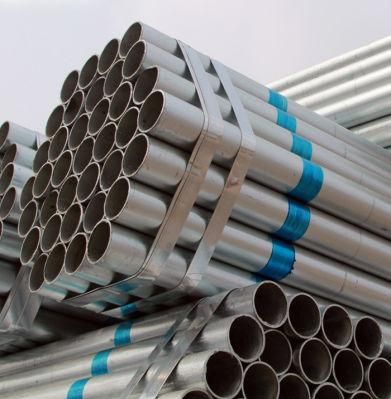ASTM En10327 Custom Thickness 2mm Galvanized Round Gi Hollow Steel Pipe