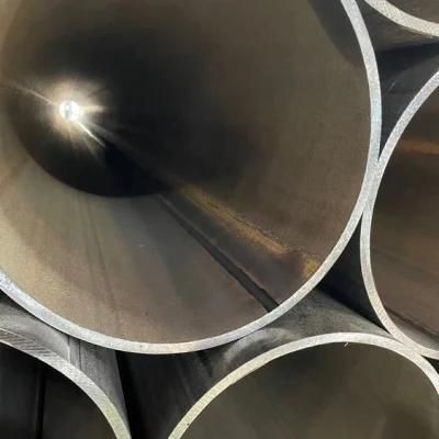 ERW Black Carbon Round Welded Steel Pipe