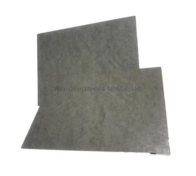 Wooden Veneer Luxury Decoration Steel Plates PVC Laminated Steel Plates