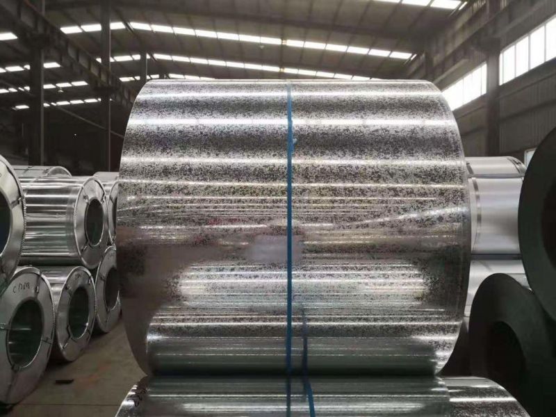 JIS G3302 Zinc Coated Steel Coils, Oiled (z100-120g sqm) for Production Refrigerator