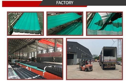Metal Roof Tiles Building Material Iron Gi PPGI Cold Rolled Color Zinc Coated Galvanized Prepainted Corrugated Roofing Sheet