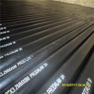 Cheap Wholesale API 5L ASTM A53 ERW Varnish Coating Black Steel Pipe