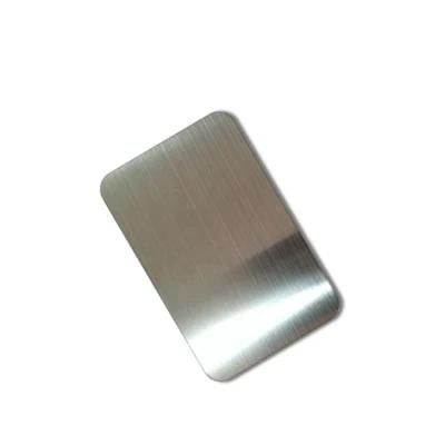 China Factory 201 304 316L 2b Ba No. 4 Hl 8K Surface Finish 4X8 Size Cold Rolled Stainless Steel Sheet for Elevator Door