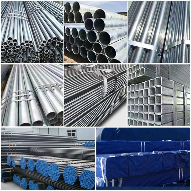 Galvanized Steel Pipe Zinc Coated Surface/ Gi Pipe / Galvanized Hollow Section