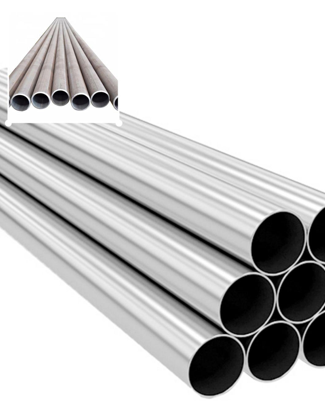 Stainless/ Steel Ms Seamless/Spiral Welded/Gi ERW Square/Rectangular/Round Pipe