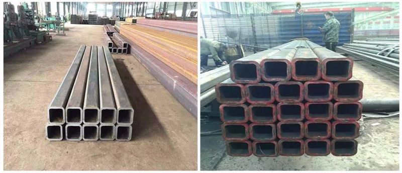 Black Rectangular Hollow Section Square Steel Pipe