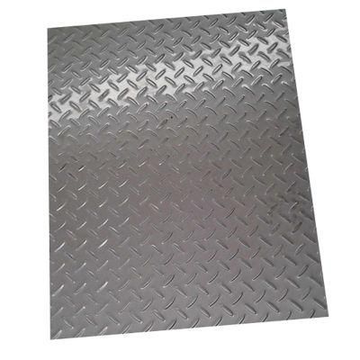 SGCC Sgcd Diamond Zinc Coated Chequered Steel Sheet