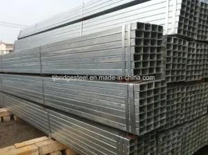 Mild Carbon Welded Metal Ms ERW Black Iron Hollow Section Steel Pipe Tube