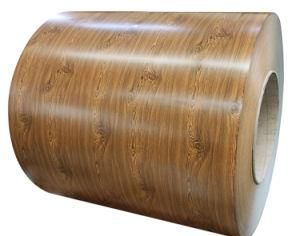 High Quality Prepainted Galvanized/Galvalume Steel Coil (wood pattern)
