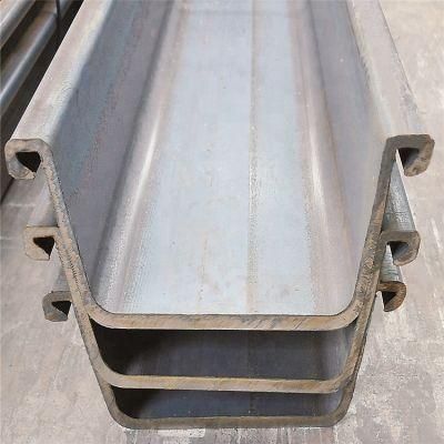Chinese Good Quality Hot Rolled Used Sheet Pile with Q345 Material
