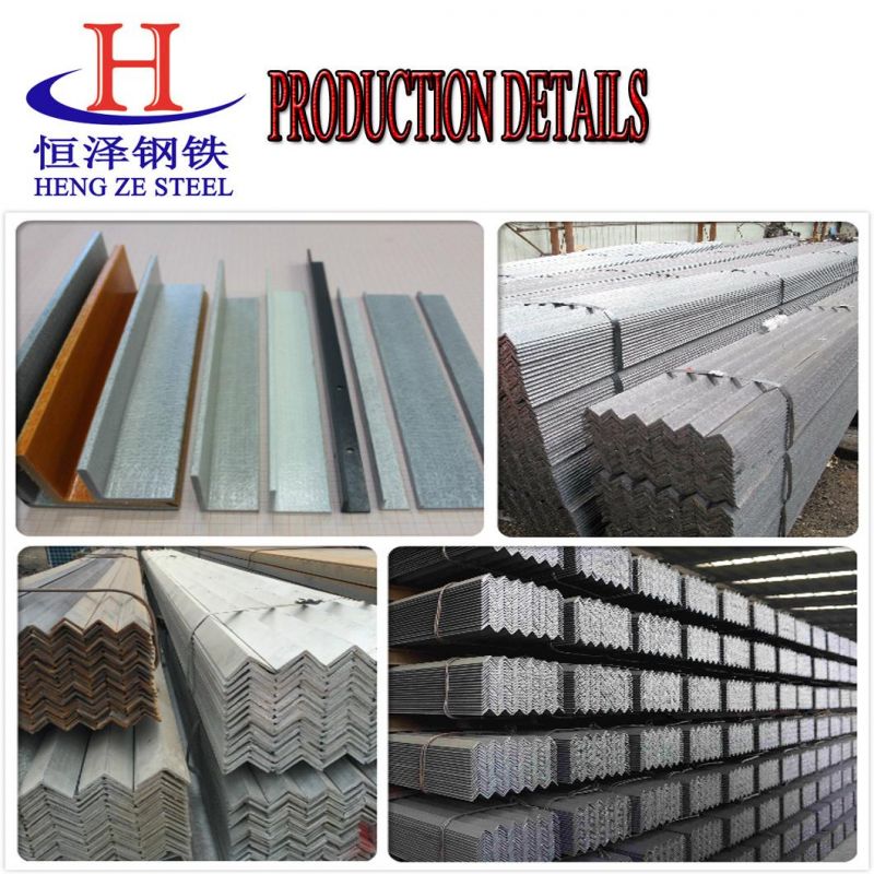 Ss400 Equal Hot Dipped Galvanized Z275g Zinc Coated Steel Angle