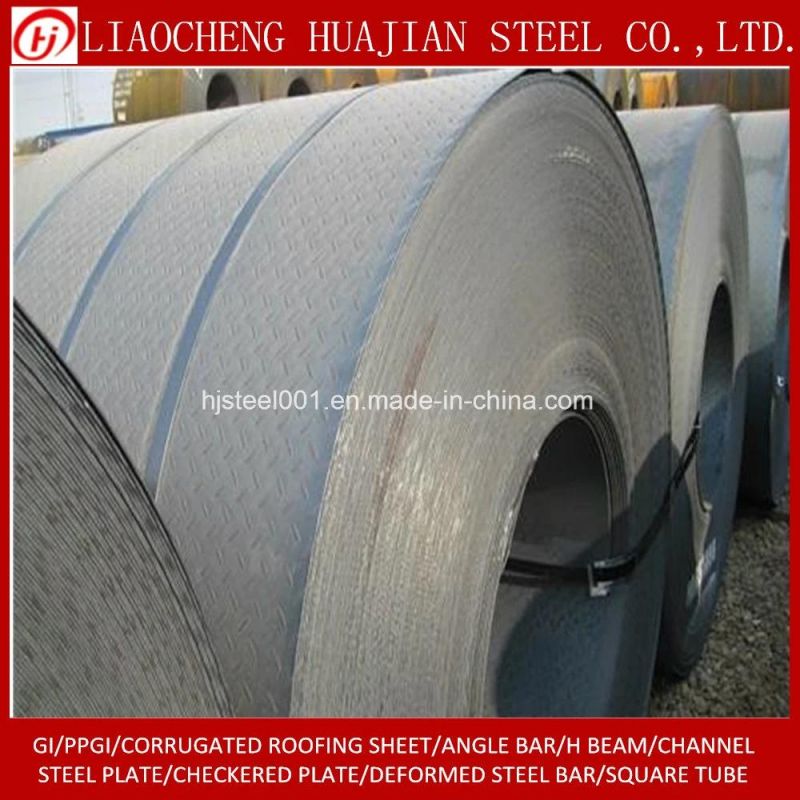 6m Length Ms A36 Chequered Plate Antiskid Steel Sheet