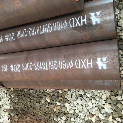 Gas Pipe 20# AISI 1020 Seamless Steel Pipe 9mm Thickness