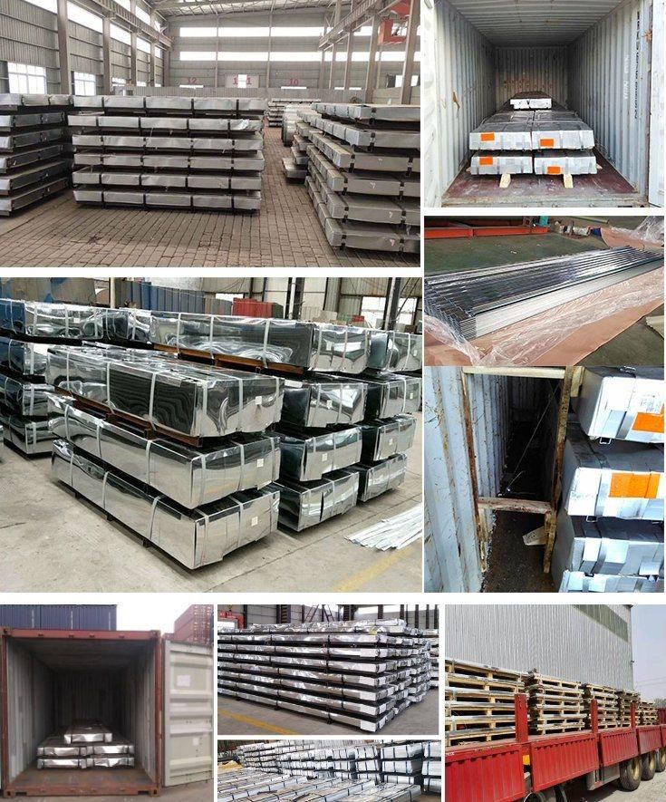 High Quality PPGI Color Coated Roofing Sheet Galvanized Corrugated Steel Sheet Metal for Construction