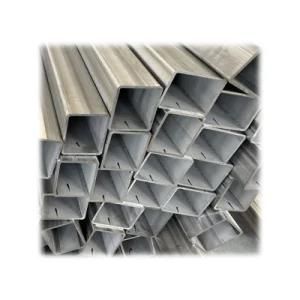 Ss Stainless Steel Square Tube Pipe 304 Welded Tubing 316L Rectangular Pipe Per Meter Satin Mirror