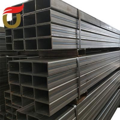 High Quality Square Tubing Galvanized Steel Pipe Iron Rectangular Tube Price for Carports