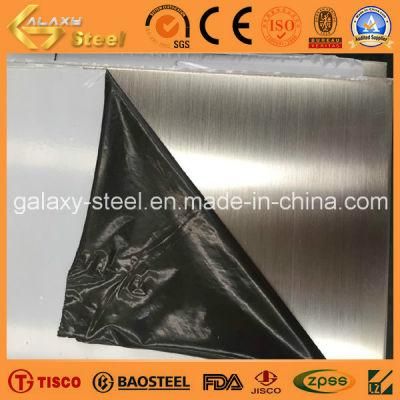 316L No. 4 Hl Stainless Steel Sheet PVC Film