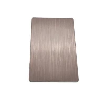 Hot Selling Cold Rolled AISI 316 A240 A480 A554 A276 No. 1 2b Ba No. 4 8K Super Bronze Mirrior Hairline Hl Stainless Steel Sheet