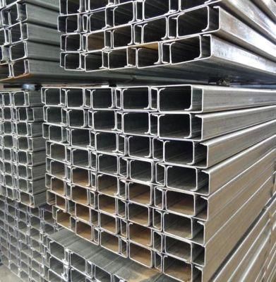 Hot Dipped Galvanized Channel Steel Cold Formed C Section Steel Purlin
