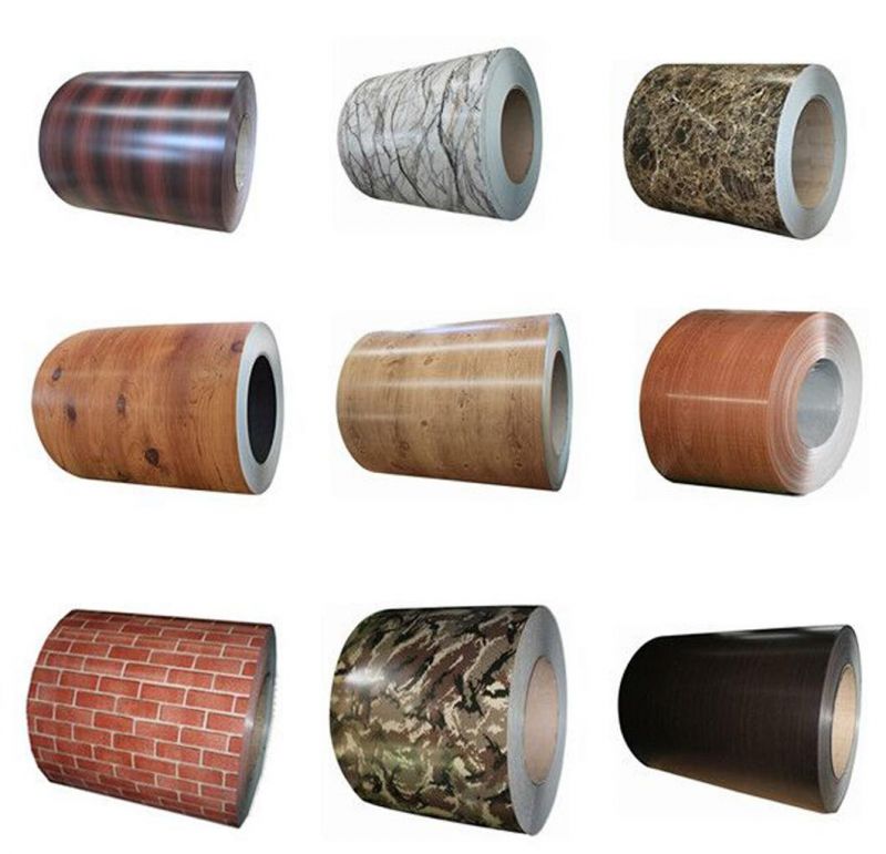 Ral Color Roll Prepainted Metal PVDF PE PPGI Colorful Coated Steel Coil