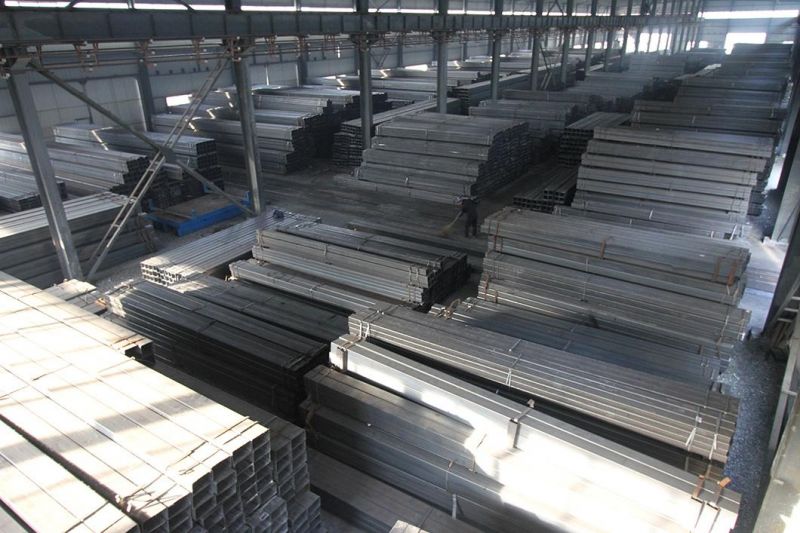Hollow Rectangular ASTM A500 S235 S355 75 75mm Galvanized Square Steel Pipe 50X50 Steel Square Pipe
