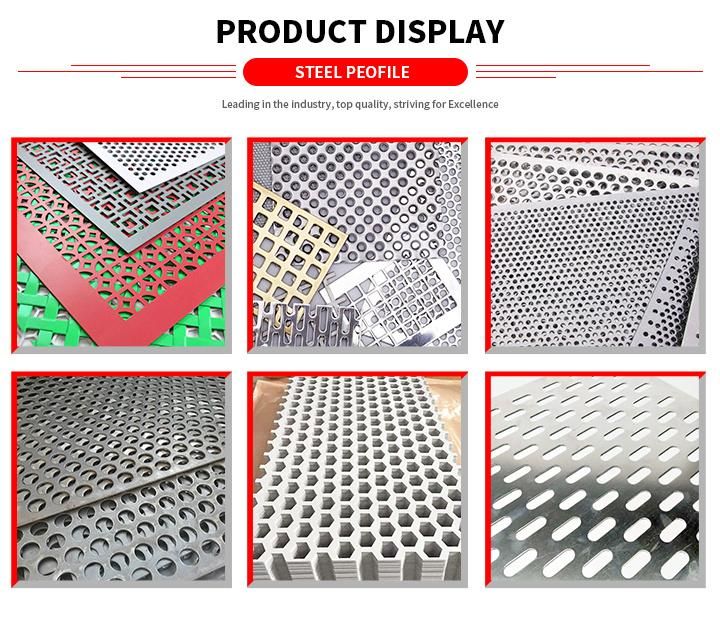 Good Quality SUS316L Perforated Stainless Steel Plate
