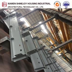Build-up Color Steel Painted Bh Section Beam for Column Frame Beam