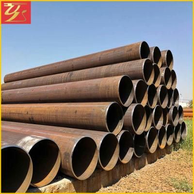 China Factory Pipes Q345b ERW Technique Iron Structure Round Steel Pipe Tubes Manufacturer