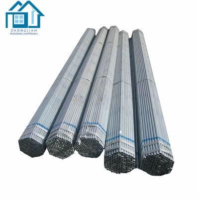 China Factory Pre-Galvanized Steel Round Pipe/Tube