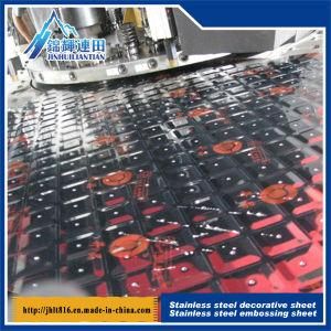 Stereo Stainless Steel Embossing Board Anti - Mosaic Steel Sheet 555