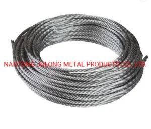 Galvanized Steel Wire Rope 6X12+7FC for General Purpose