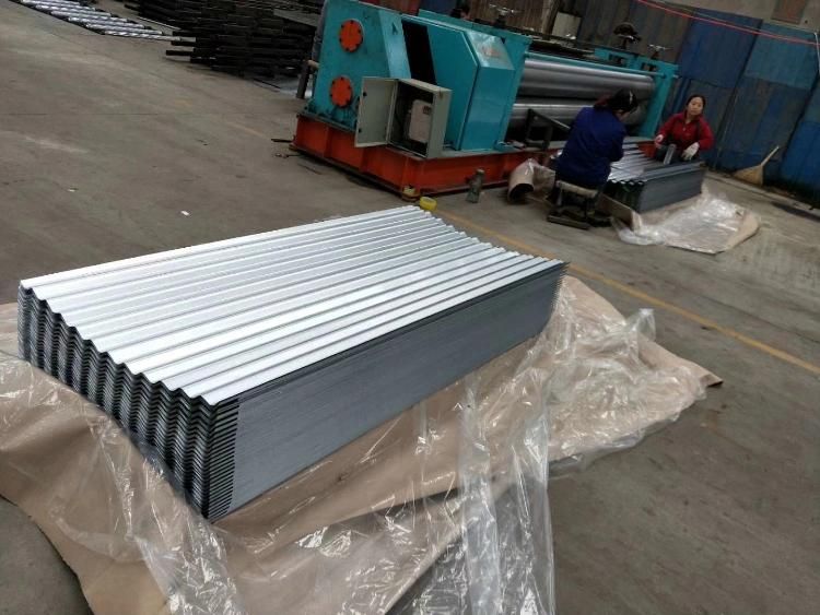 Galvalume Roofing Sheet Gl PPGL Construction Material Aluzinc Corrugated Steel Plate