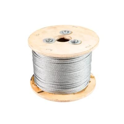 Galvanied 6*12+7FC Steel Wire Rope