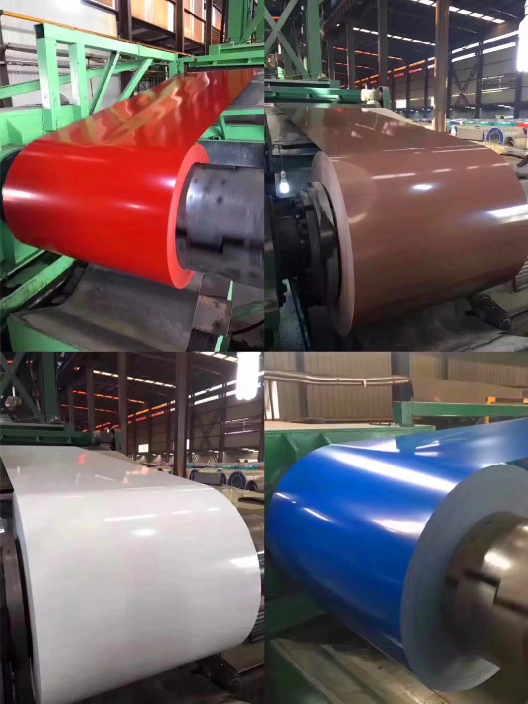 Hot Sale PPGI/PPGL Color Coated Steel Coil, Prepainted Galvanized Steel Coil