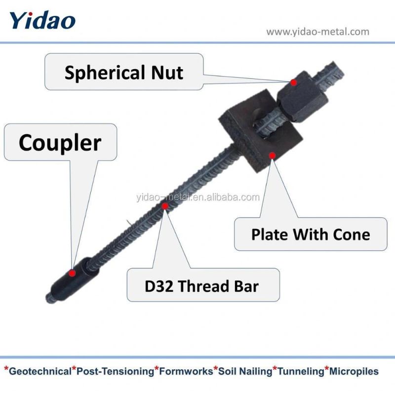 Psb830/1030 Barra De Ancoragem for Geotechnical System