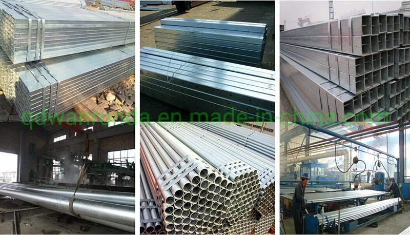 200X50X8mm Rectangular Steel Pipe with Anti-Rust Oiled Surface