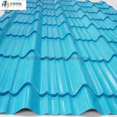 Exporting Building Material Prepainted Galvanized Gi/PPGI/PPGL Corrugated Steel Roof Plate Roofing Sheet for Construction