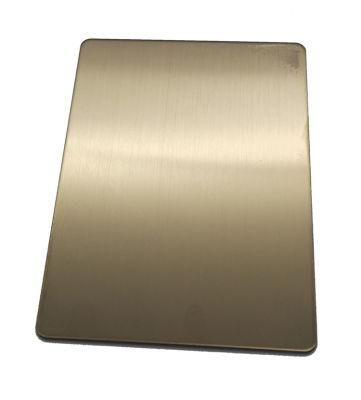Hot Selling Cold Rolled AISI 316 A240 A480 A554 A276 No. 1 2b Ba No. 4 8K Champagne Mirrior Hairline Hl Stainless Steel Sheet