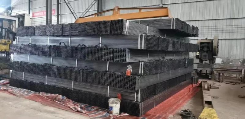 Building Hot/Cold Rolled ASTM A53 A106 Hollow Section Square Rectangular Round Mechanical Structural Carbon Steel Pipe