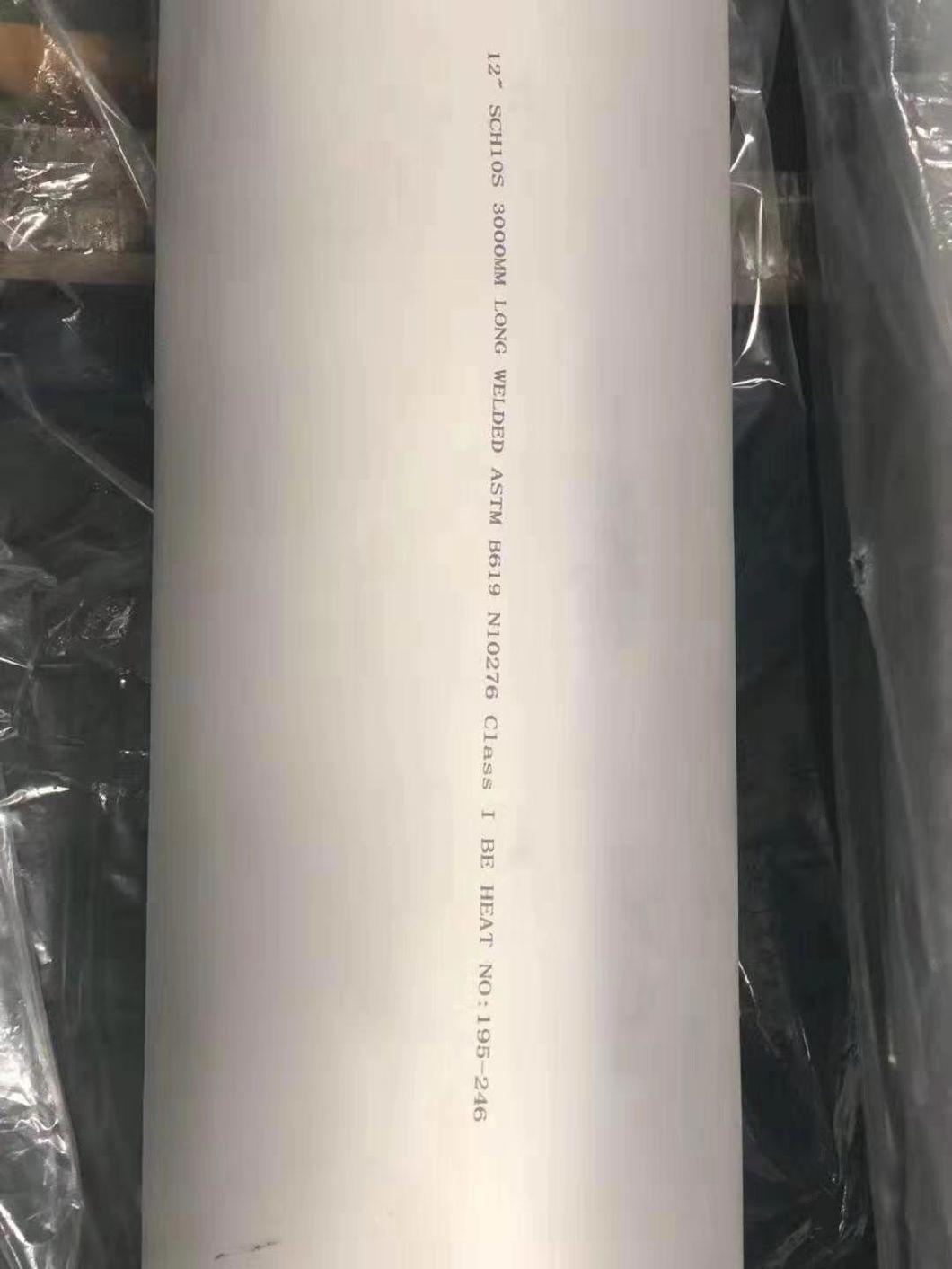 Hastelloy C-276 ASTM B619 N10276 Welded Steel Pipes