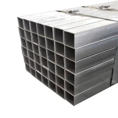 50X50mm Square / Rectangle Galvanized Steel Pipe for Decorative Pipes