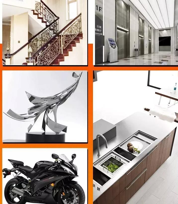 Stainless Steel 304 316 316L 409 Cold Rolled Super Duplex Stainless Steel Plate 4K 8K Mirror Stainless Steel Sheet for Decoration