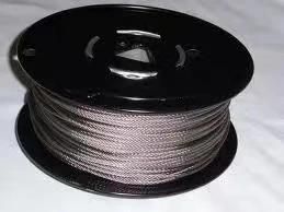 Wire Rope Stainless Steel 304 Wire Cable Aircraft Cable 7X7 Strand Core 368 Lbs Breaking Strength