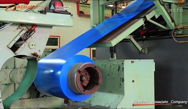 Excellent Color Coated Painted Metal Roll Paint Galvanized Zinc Coating PPGI PPGL Steel Coil