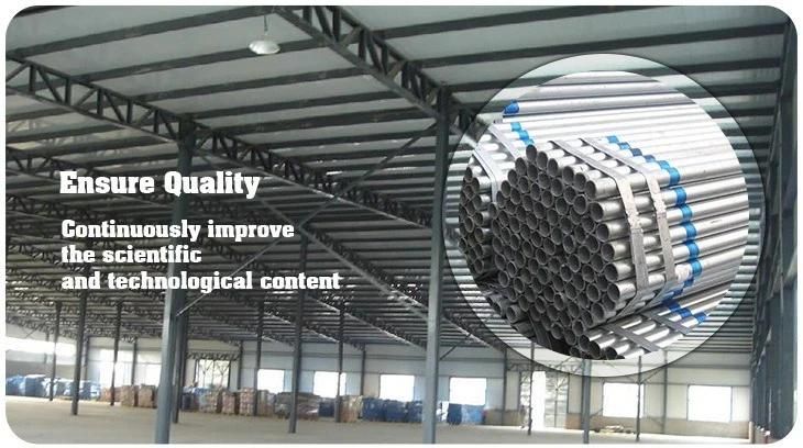 Trade Assurance Hot Dipped Galvanized Steel Conduit Pipe/Rigid Galvanized Steel Pipe