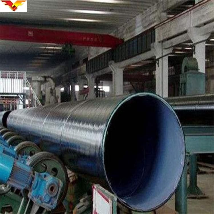 Low Price Hot Sale API 5L Black Painted Spiral Welded Steel Pipe
