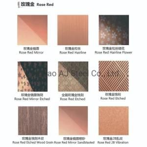 Low Cost Color Coated No. 4 Hairline AISI 304 Stainless Steel Plate