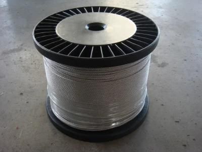 AISI 304 316 Stainless Steel Wire Rope Rhol T/S: 1570n/mm2