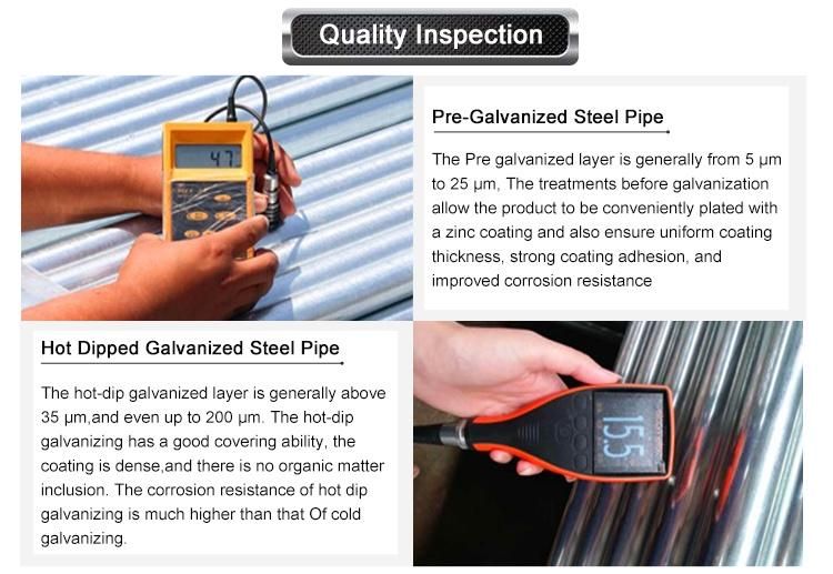 400mm PPGI Galvanized Steel Tube Diameter Round Carbon Steel Seamless Pipe Manufacturer